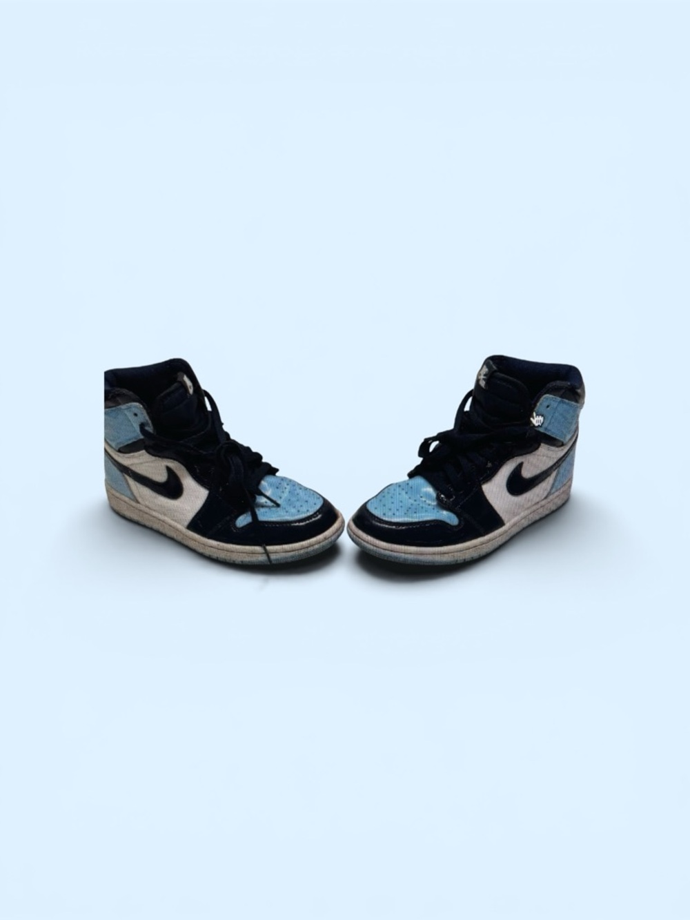 Nike women’s Air Jordan one retro high blue black sneaker